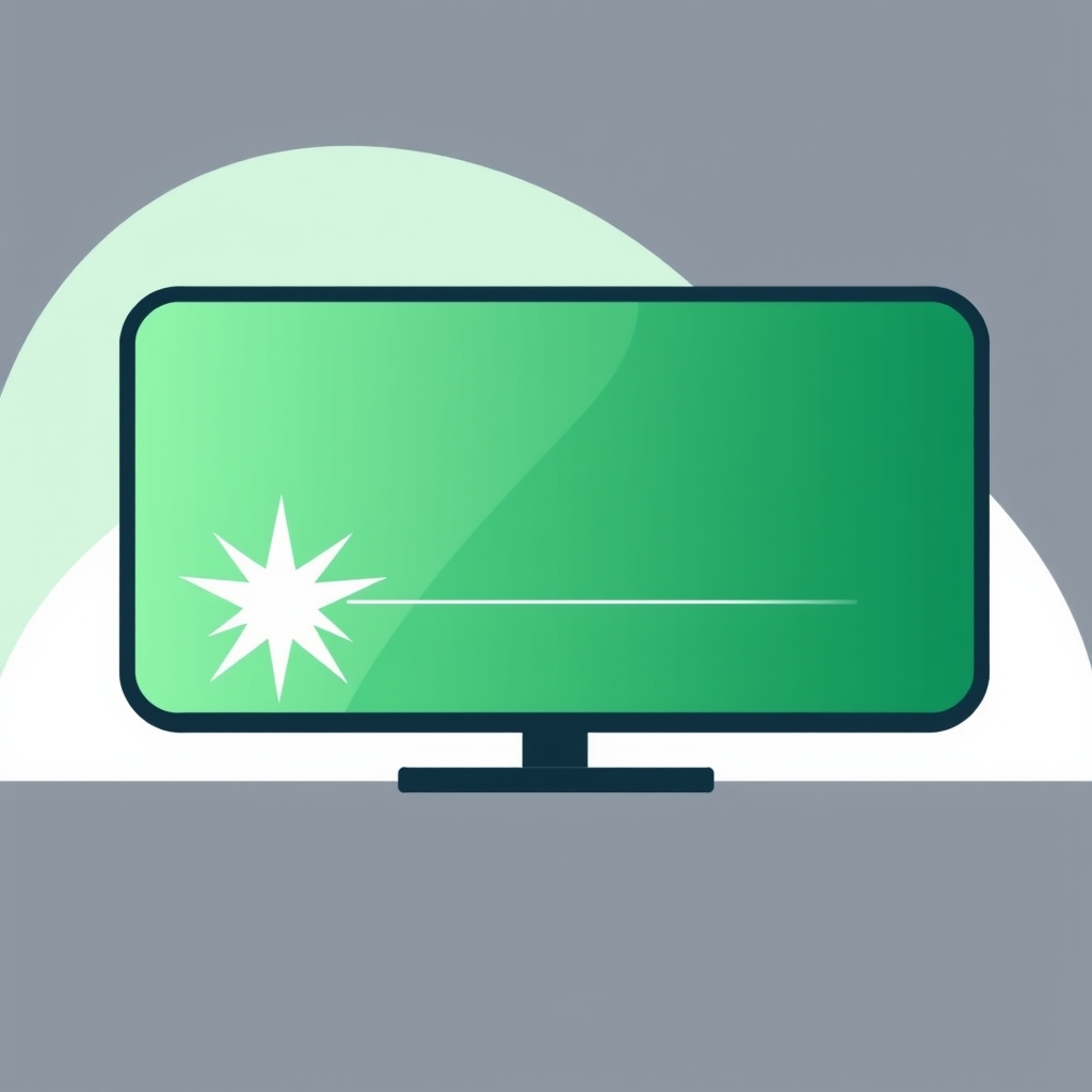 a computer monitor showing a live stream, with a bright star burst marking one moment on the timeline below it
