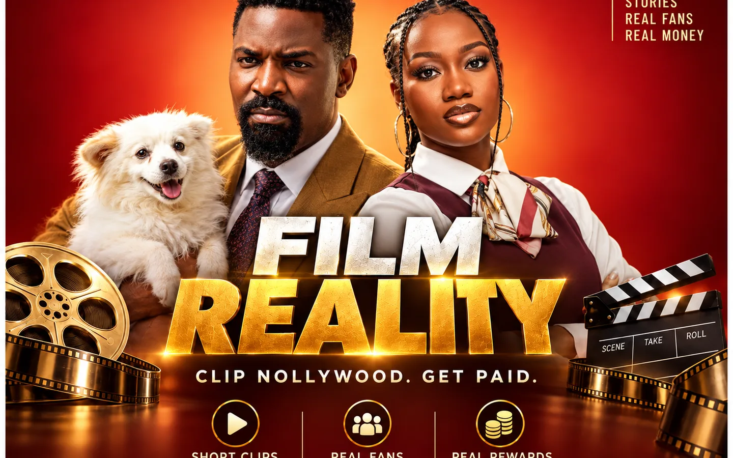 Get Paid to Clip Nollywood ๐ฌ campaign