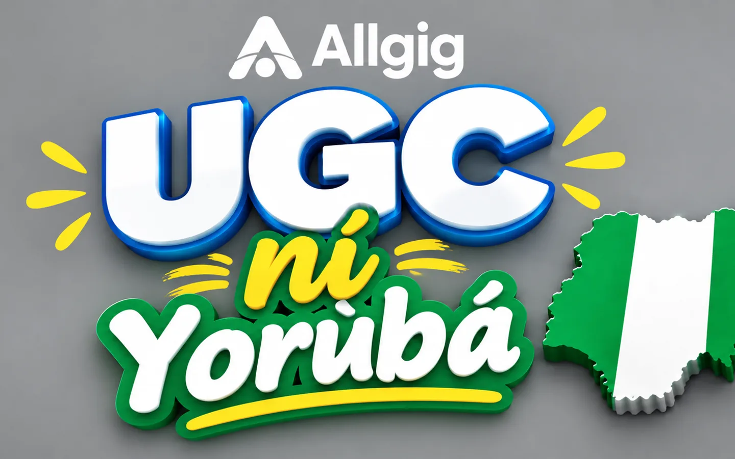 Create UGC video in Yoruba Language campaign
