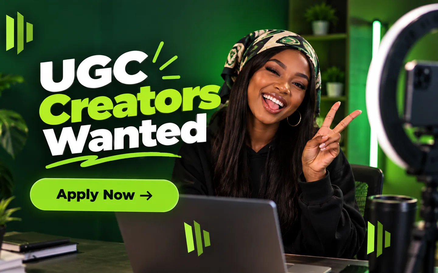 UGC creator video: Smartweb AI website builder campaign